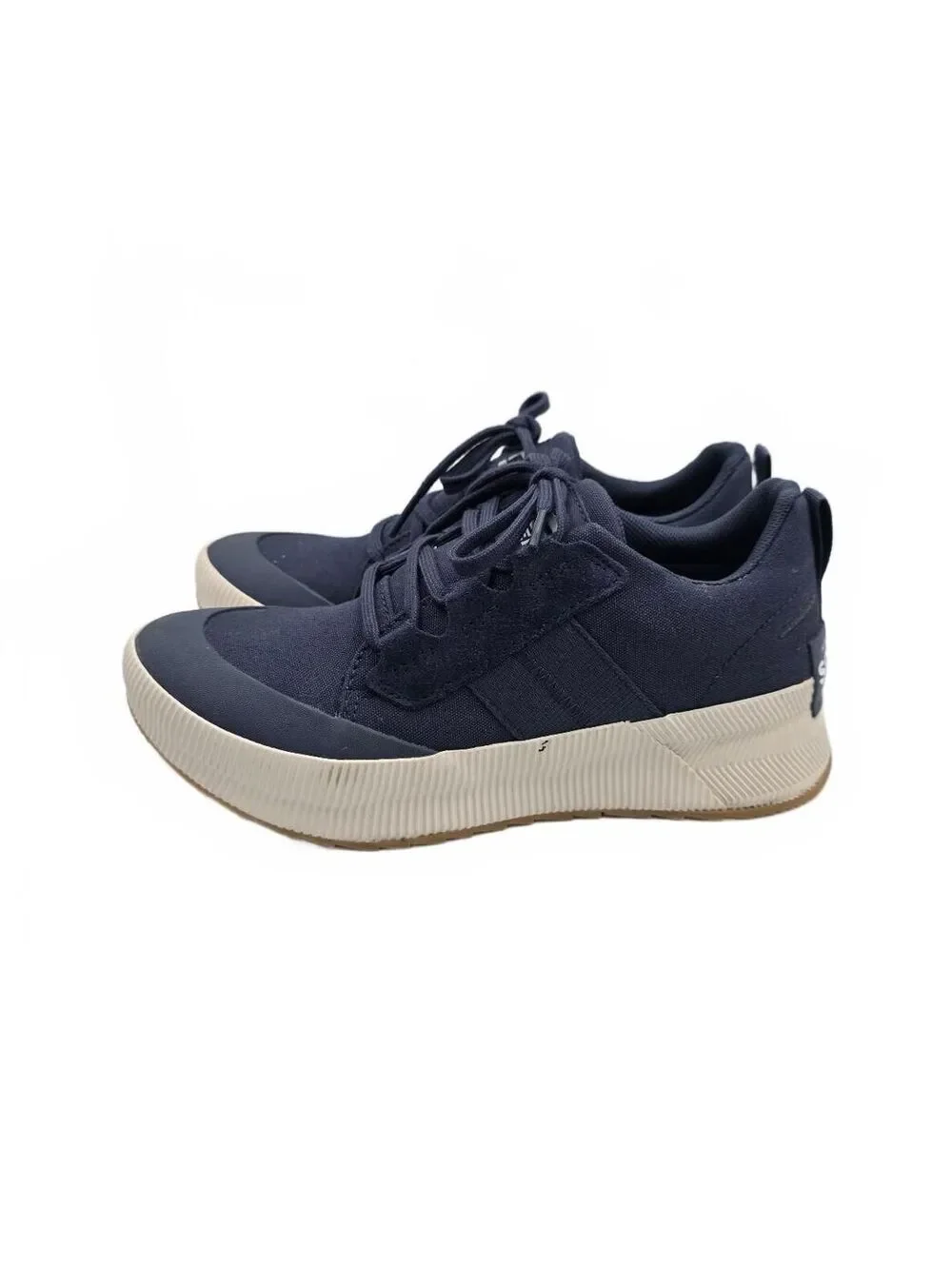 Sorel Women's Out 'N About III Low Canvas Waterproof sneakers Size 8 Blue casual